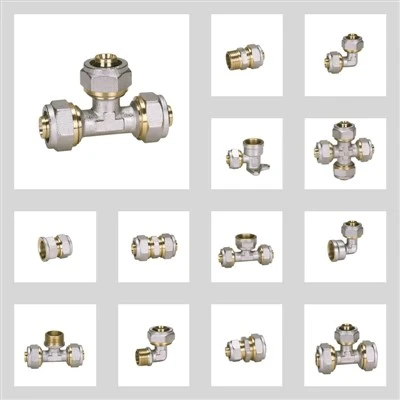 Brass PEX-AL-PEX Compression Fittings