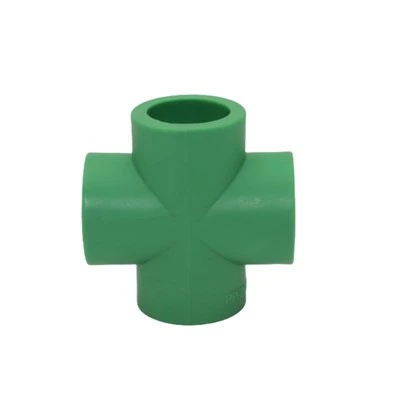 PPR Plastic Cross Fitting