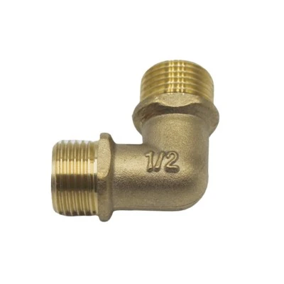 Brass Elbow Male