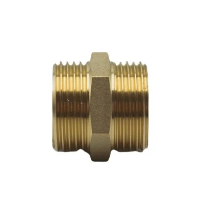 Brass NPT Thread Hex Pipe Nipple