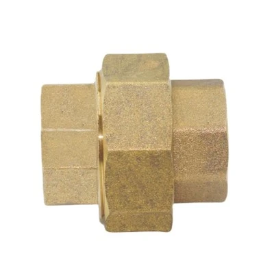 Brass Straight Union With Extension FF